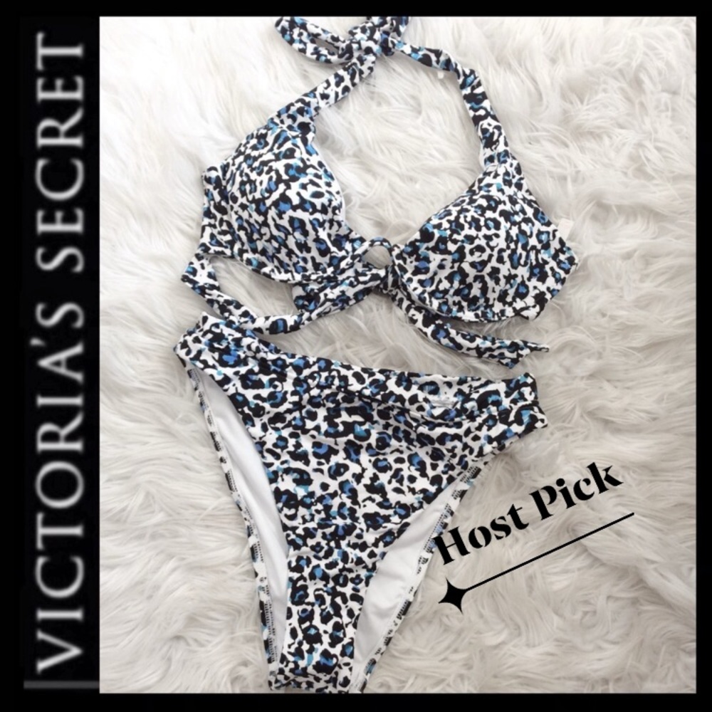 ⭐️HP NWOT VS Animal Print Bikini